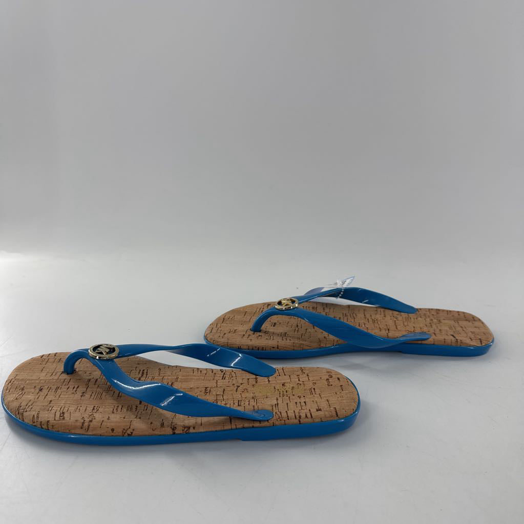 7 cork sole flip-flops