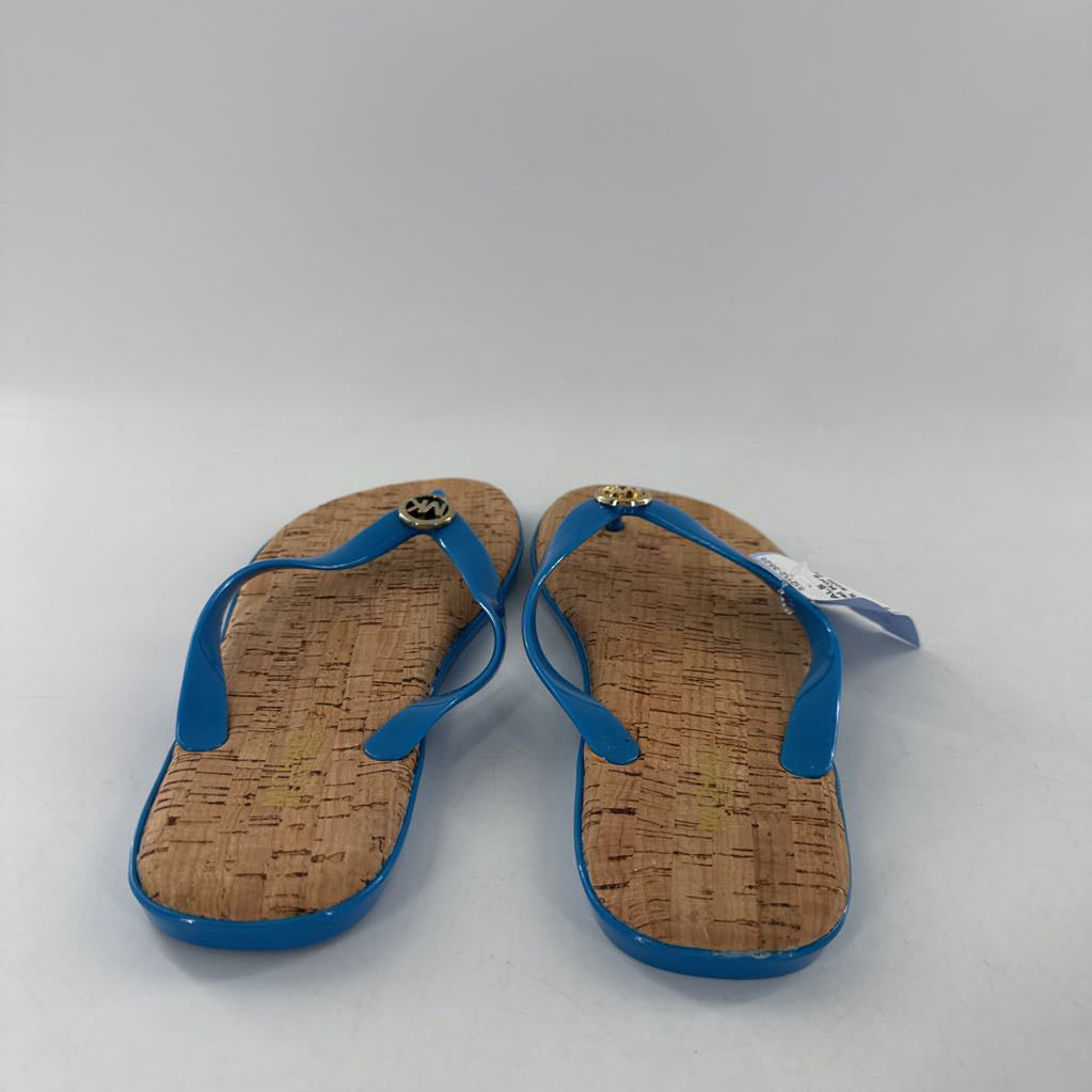 7 cork sole flip-flops