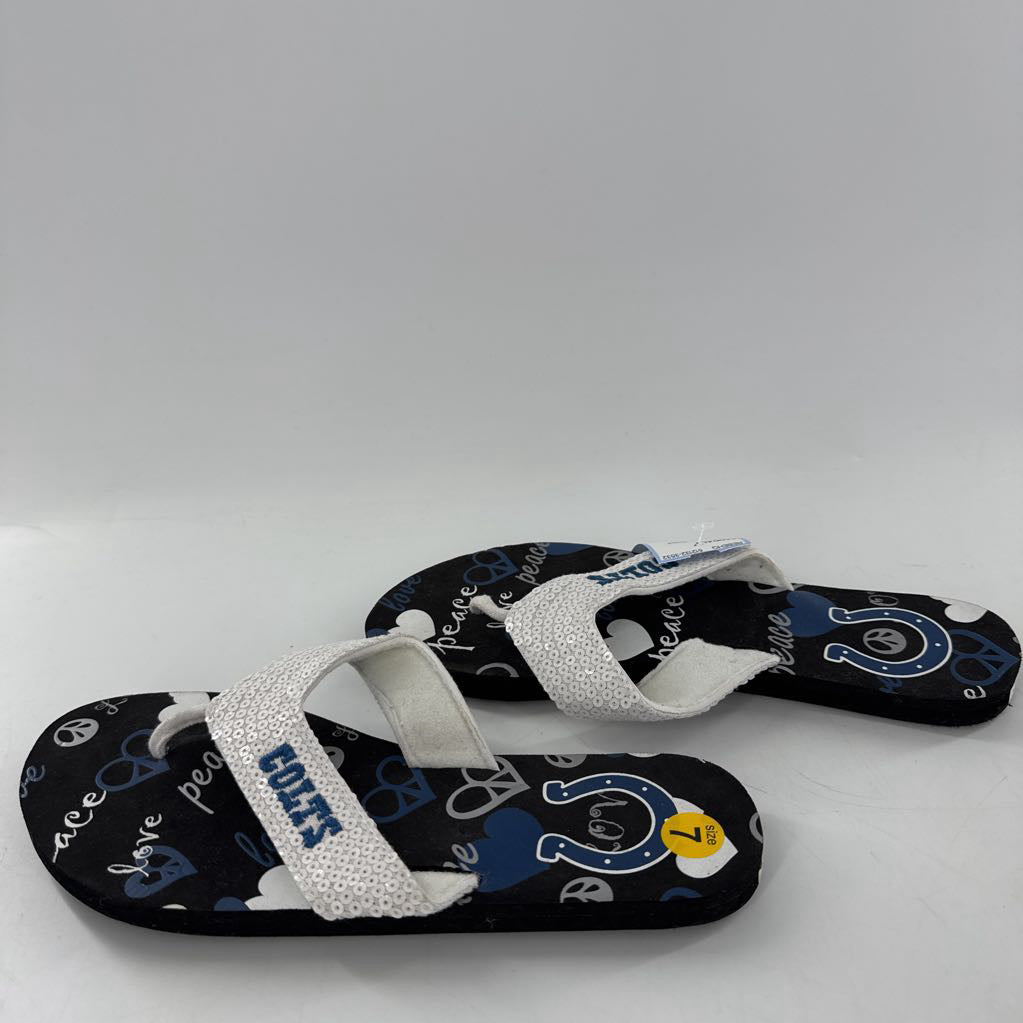 7 colts flip-flops
