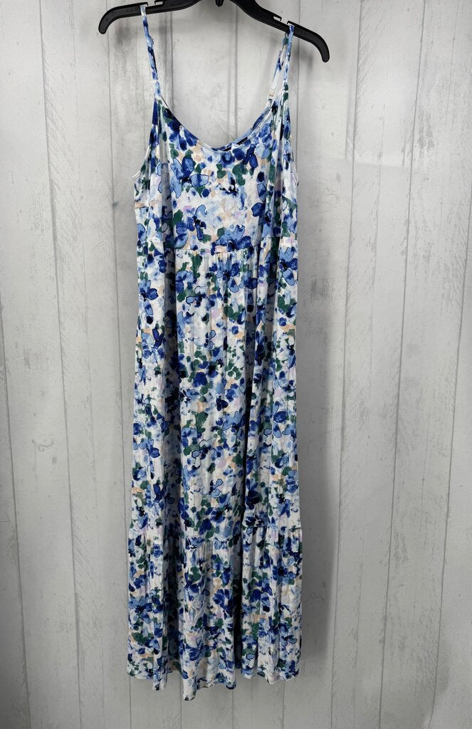 14/16 flo print tiered sundress