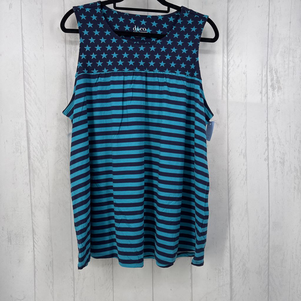 1X stars & striped tank