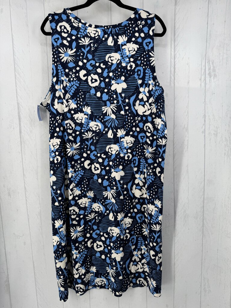 2X printed slvls dress