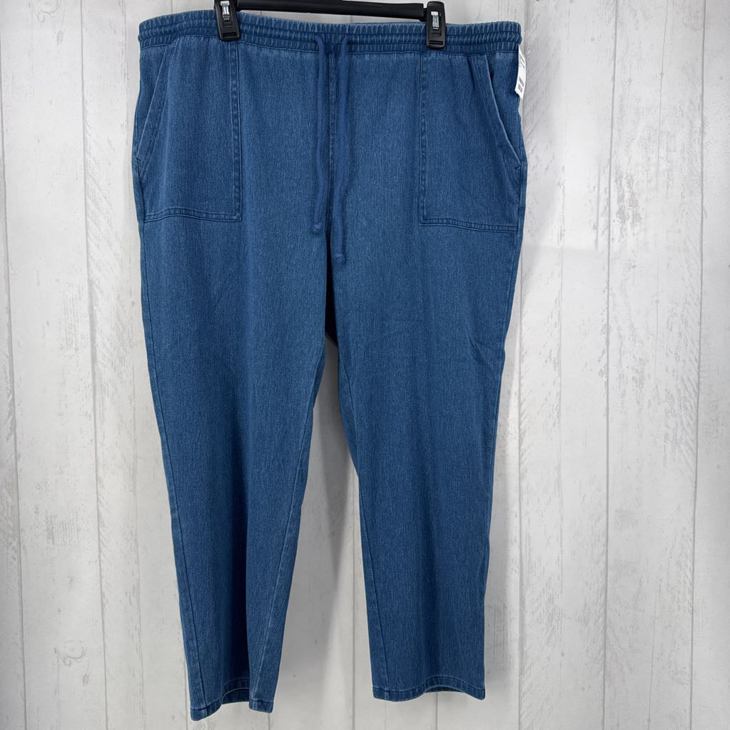 1Xp pull-on denim capris