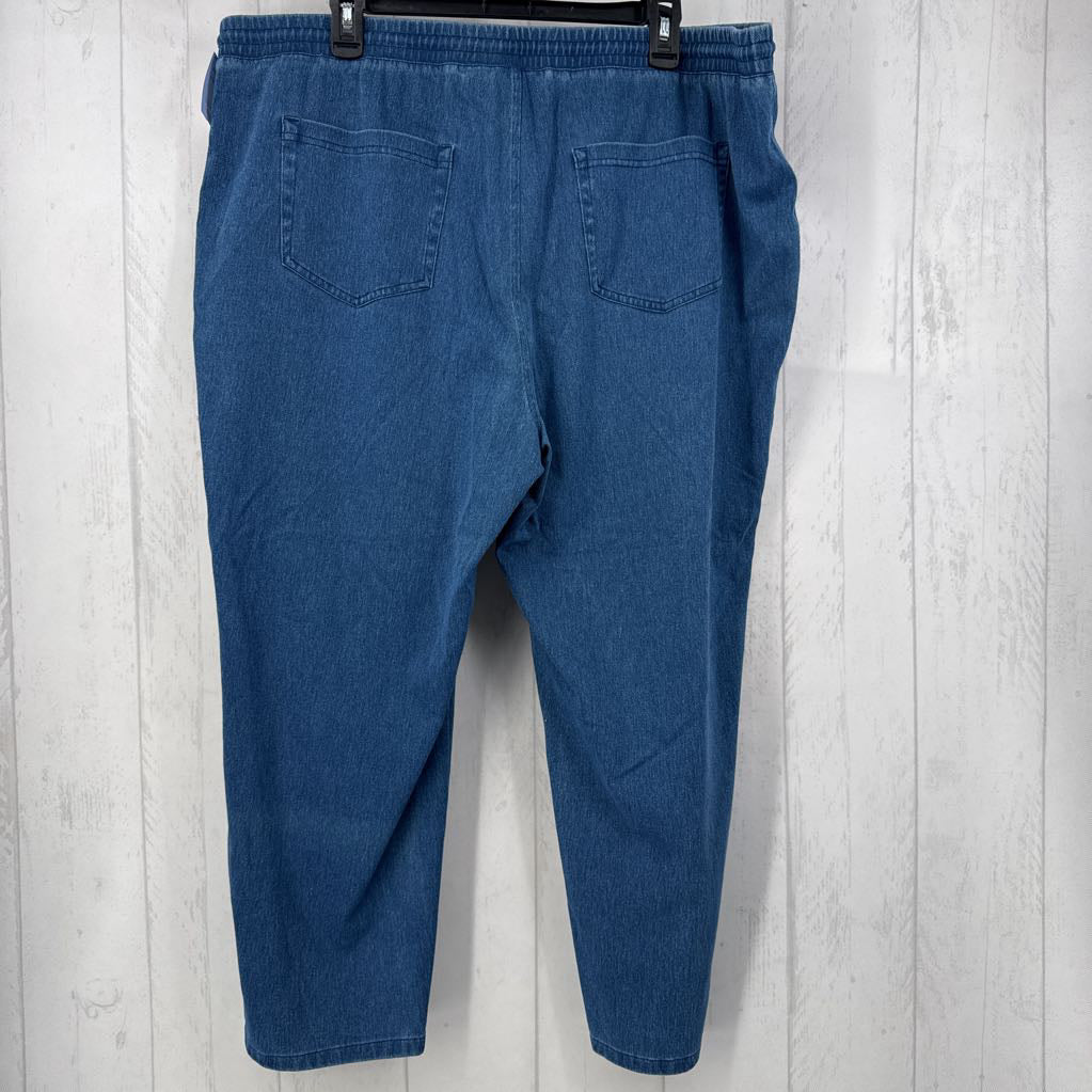 1Xp pull-on denim capris