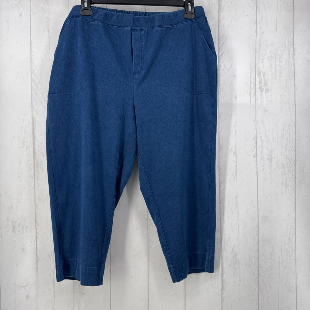 1Xp pull-on denim capris