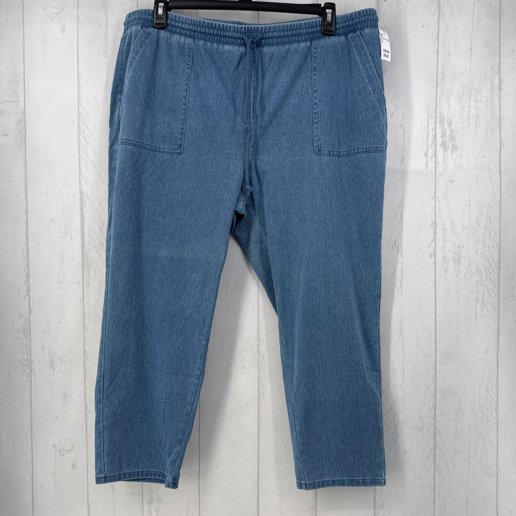 1Xp pull-on wide leg jean