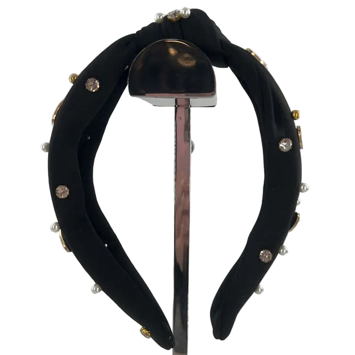 embelished football headband