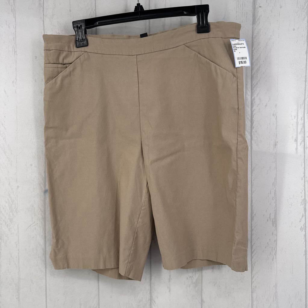16 pull-on bermuda shorts