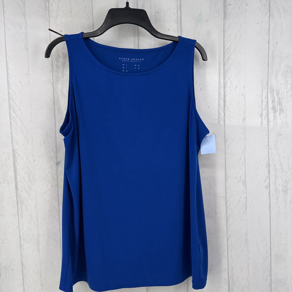 L round neck tank