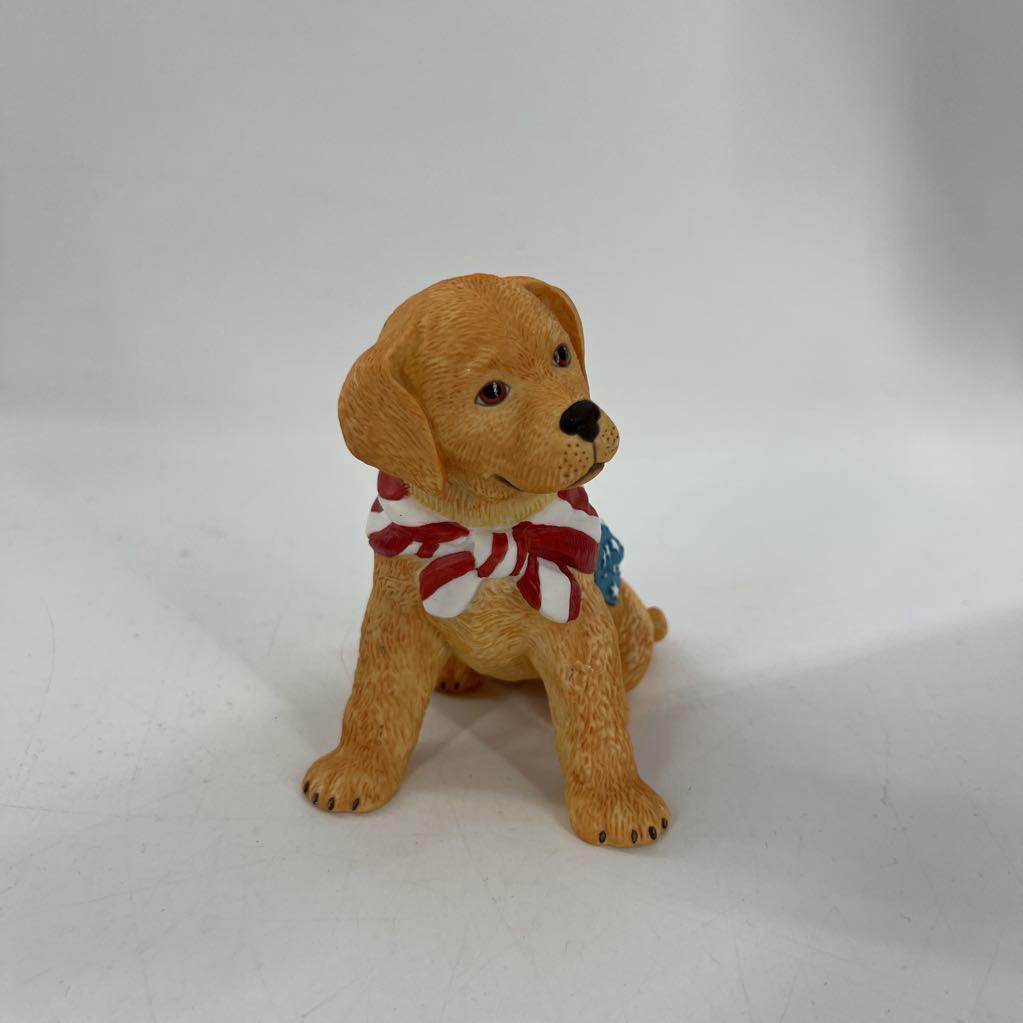 lenox patriotic puppy figurine