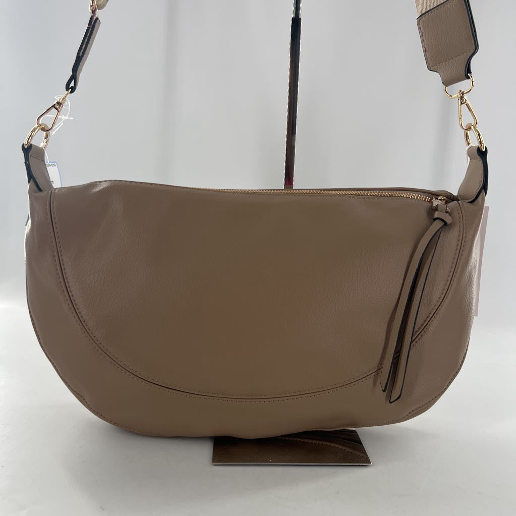 vegan crescent hobo crossbody
