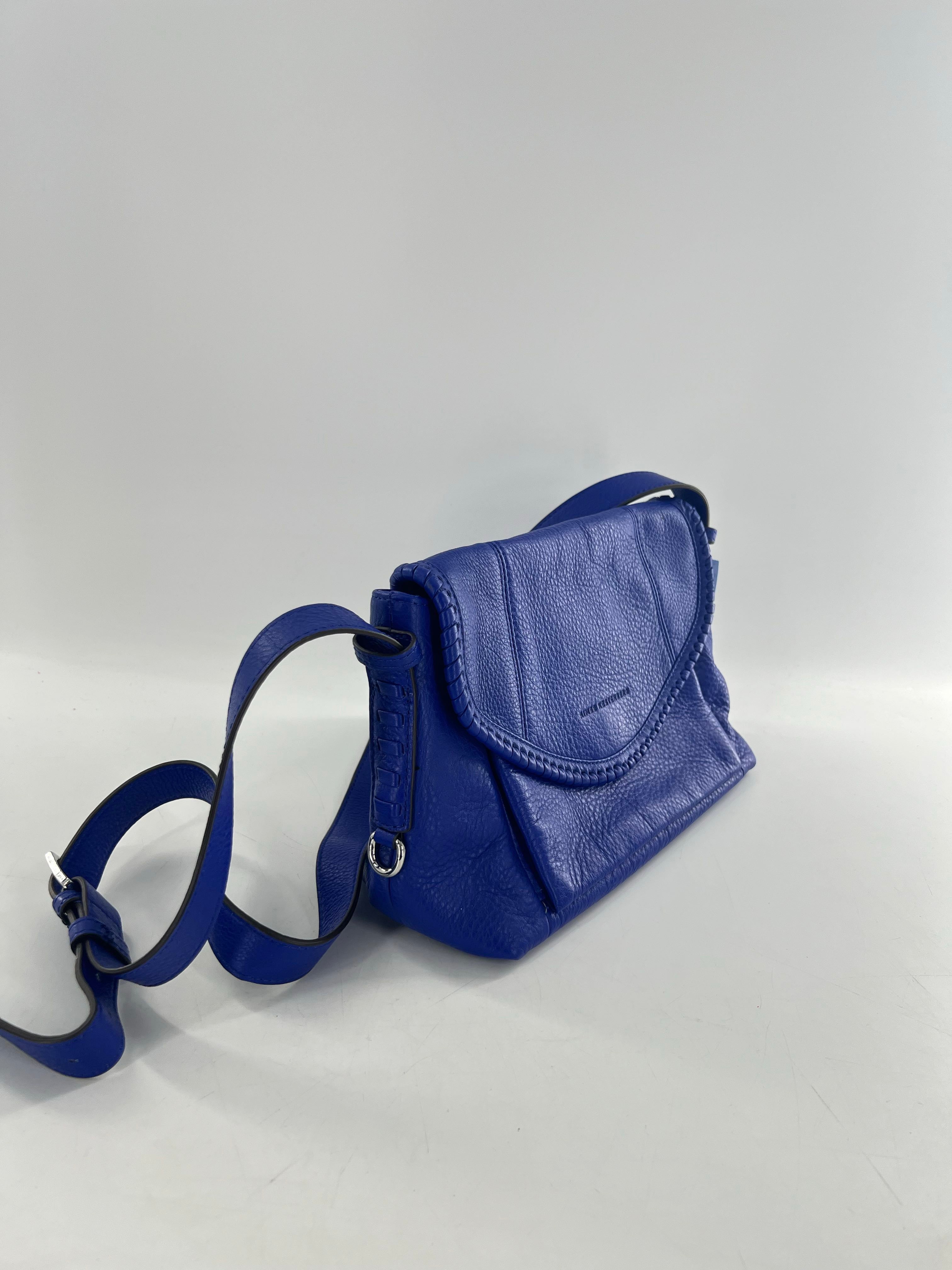 pebbled flap crossbody