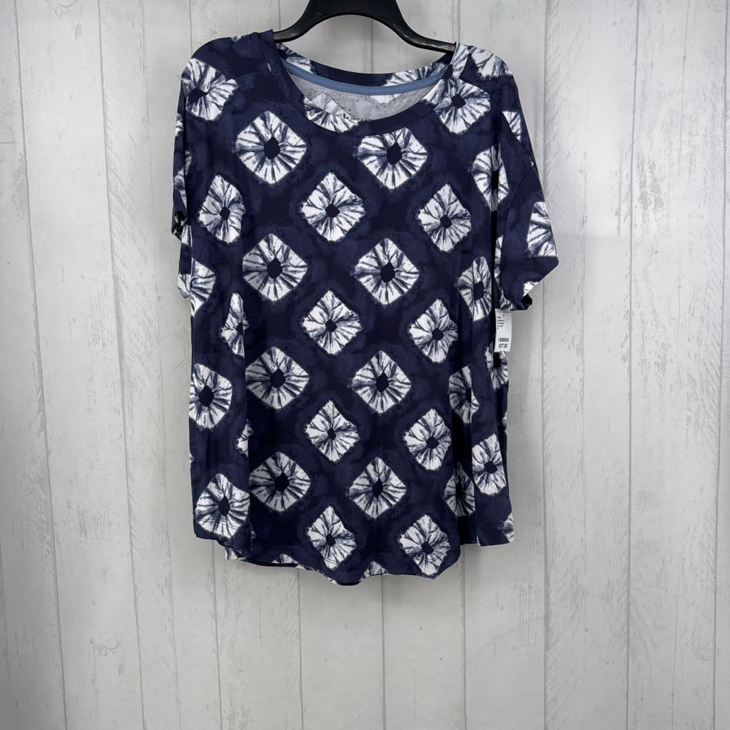 1X printed crewneck s/s tee
