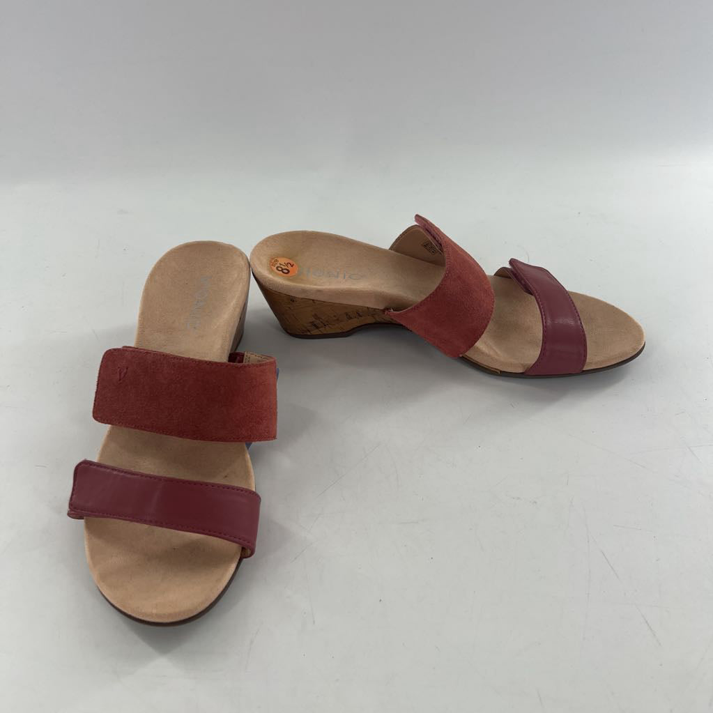 8.5 cork wedge heel sandal