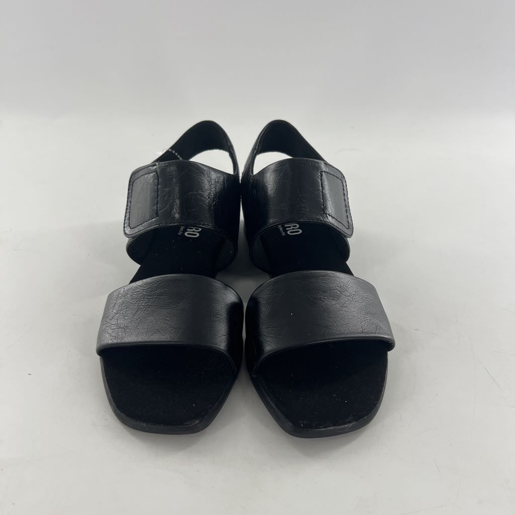 8w leather velcro strap sandal