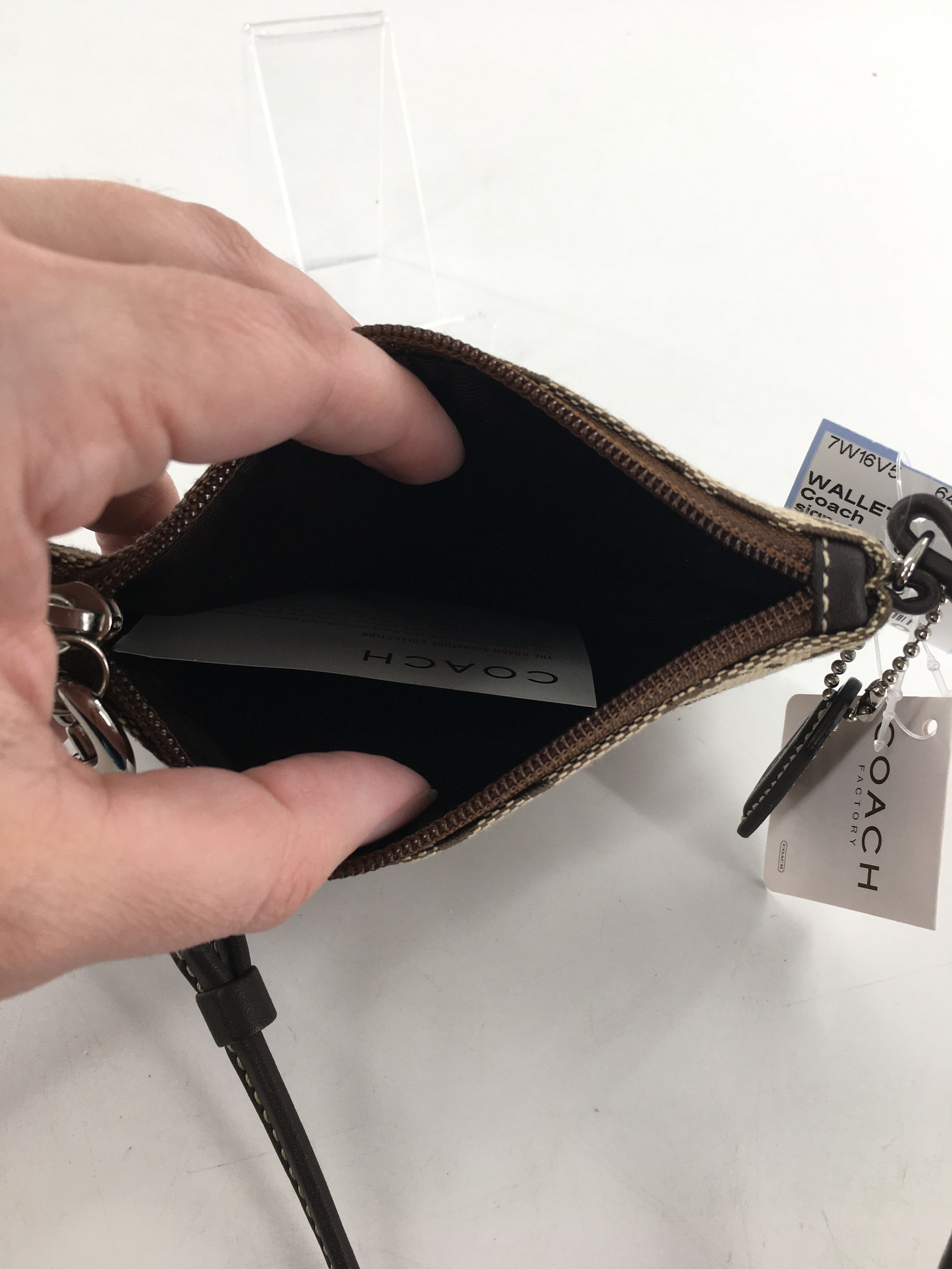 signature wristlet