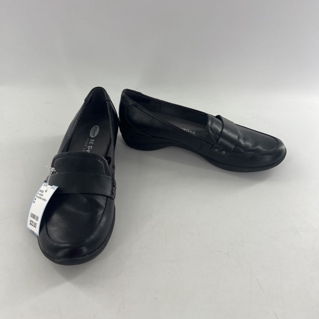 8w leather loafers