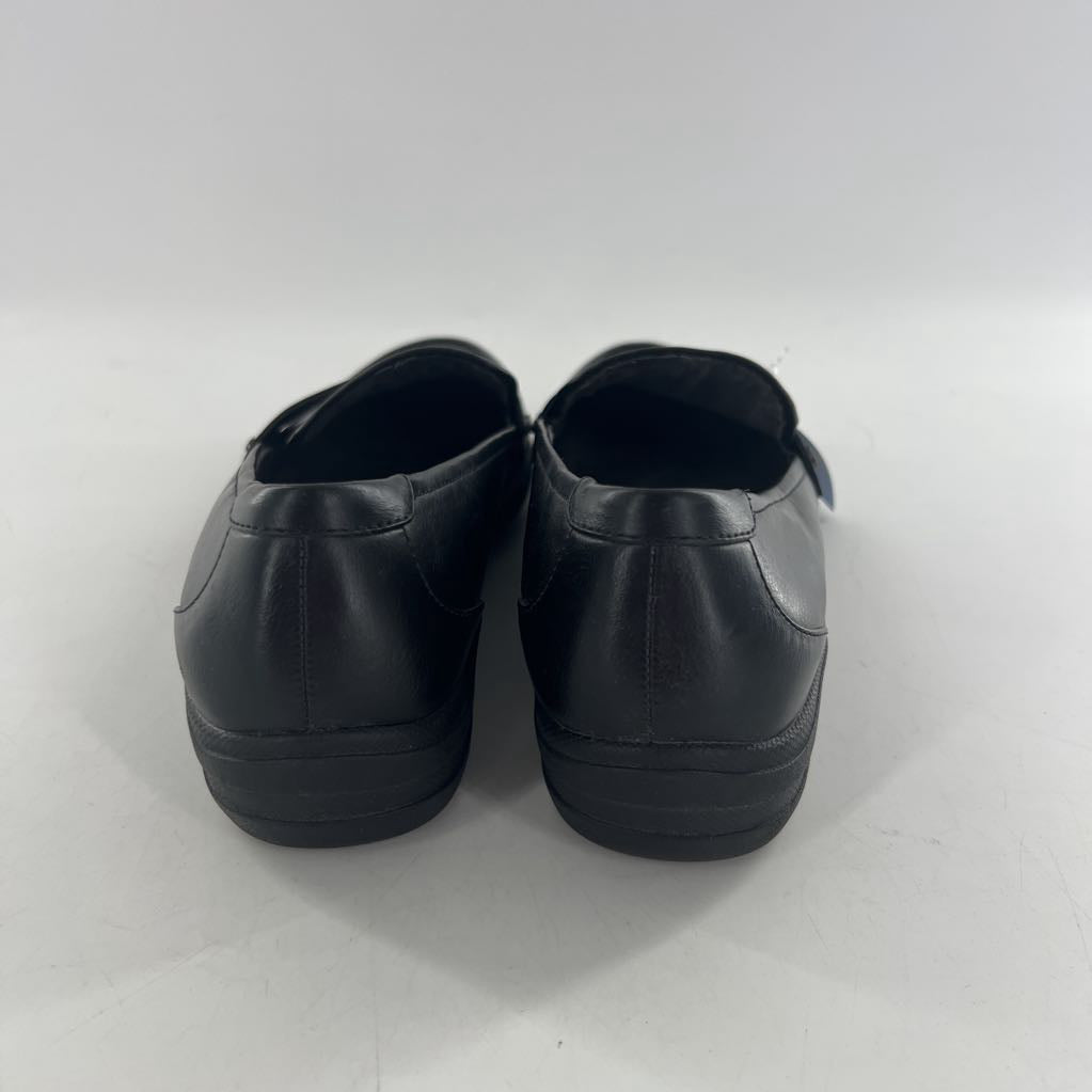 8w leather loafers