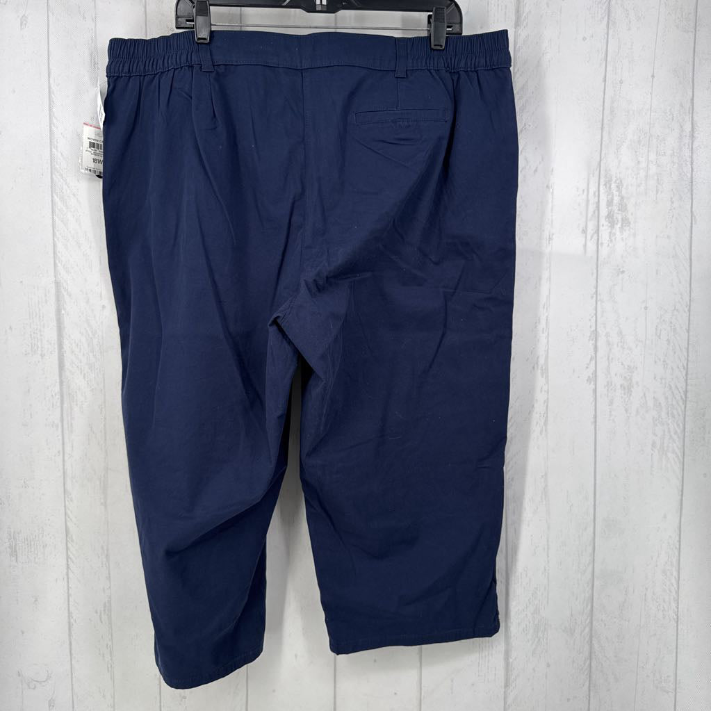 18w twill capris