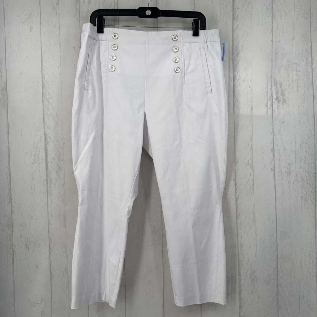 16p pull-on button detail pant