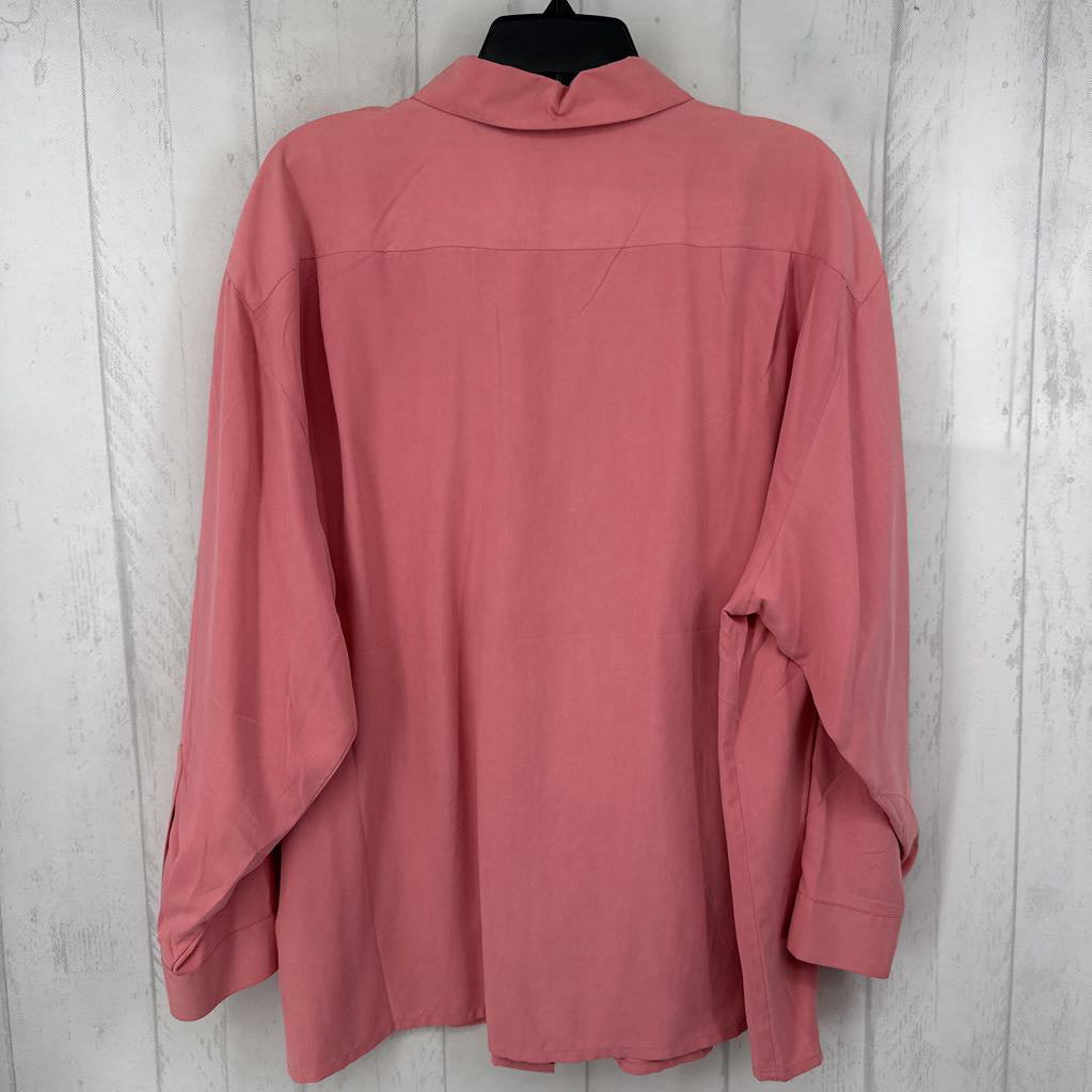 20 3/4 slv button down shirt