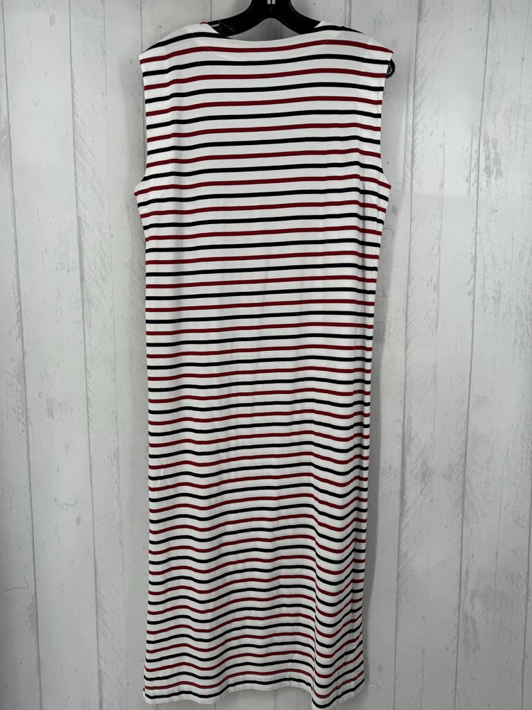 XS striped slvls dress