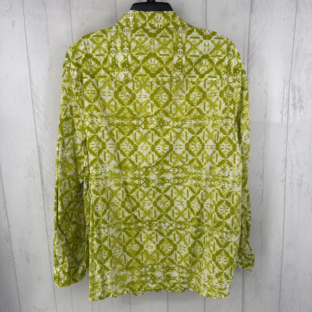 R64 3x l/s tie-dye button shirt