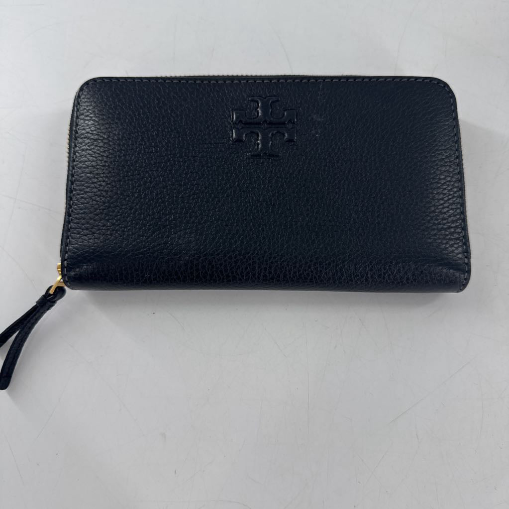 pebbled zip around wallet