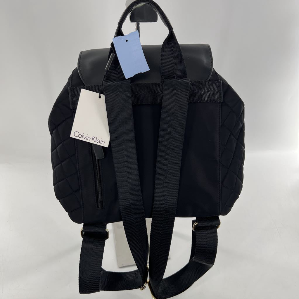 quilted tassel backpack