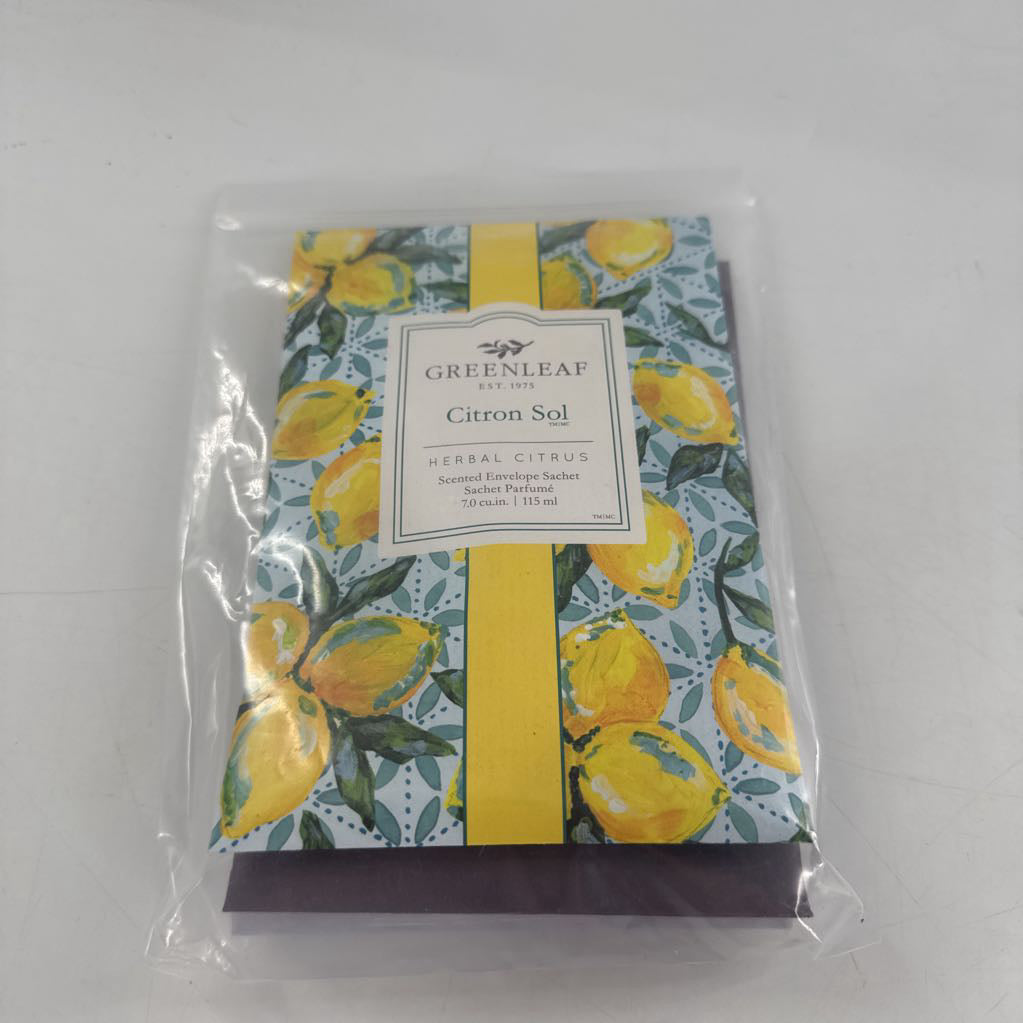 3 pack assorted scented sachet(laundry line,hello night,citron sol
