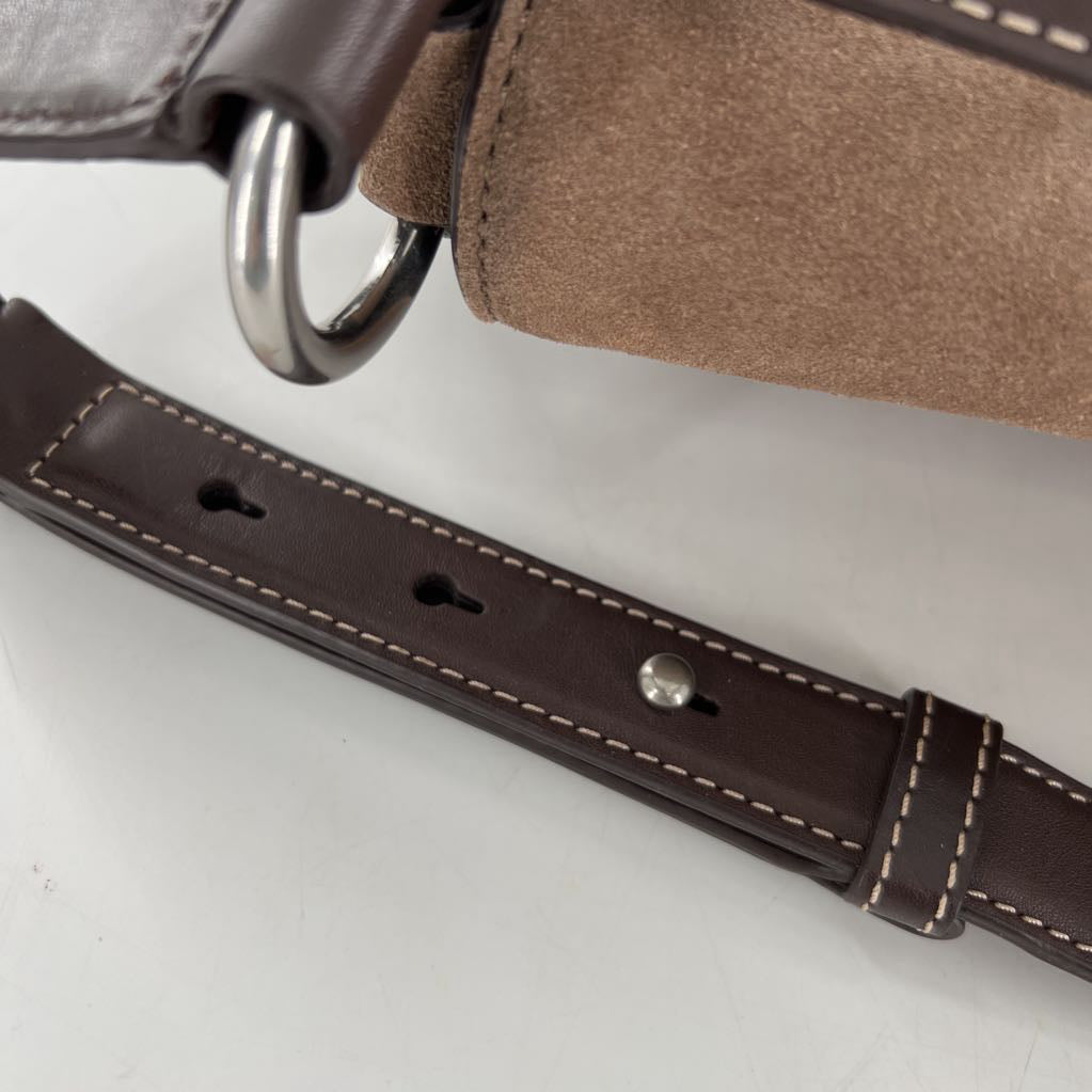 tassel suede flap saddle bag crossbody