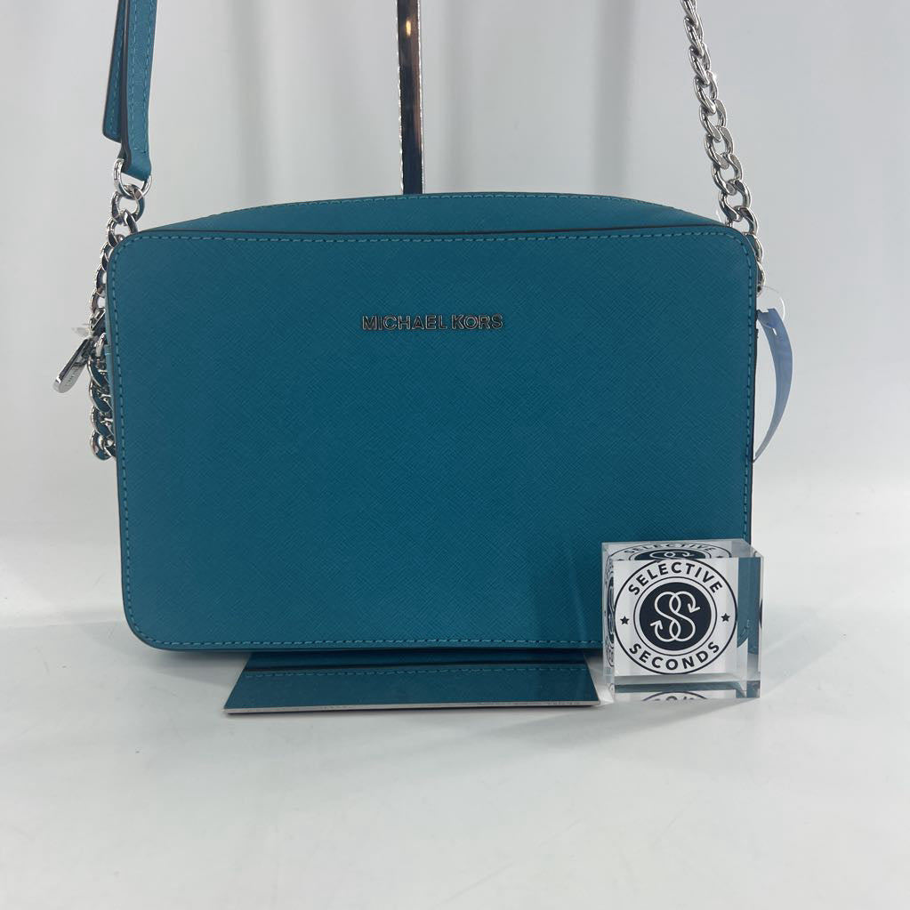 saffiano chain strap crossbody