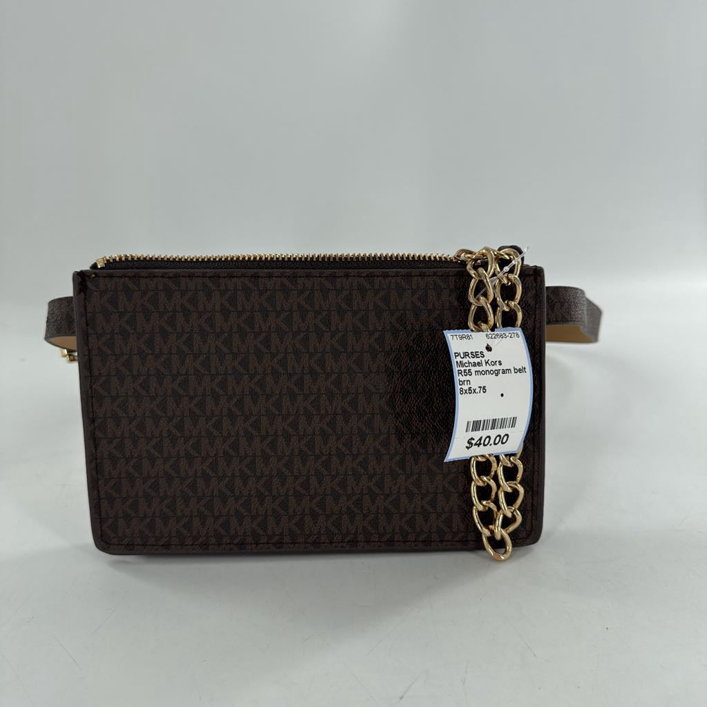 R55 monogram belt bag
