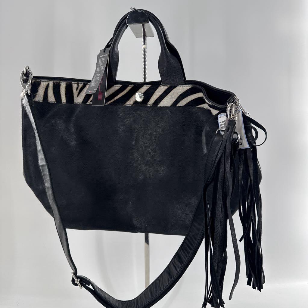top zip tote w/ removable strap