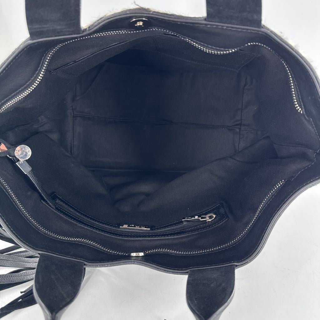 top zip tote w/ removable strap