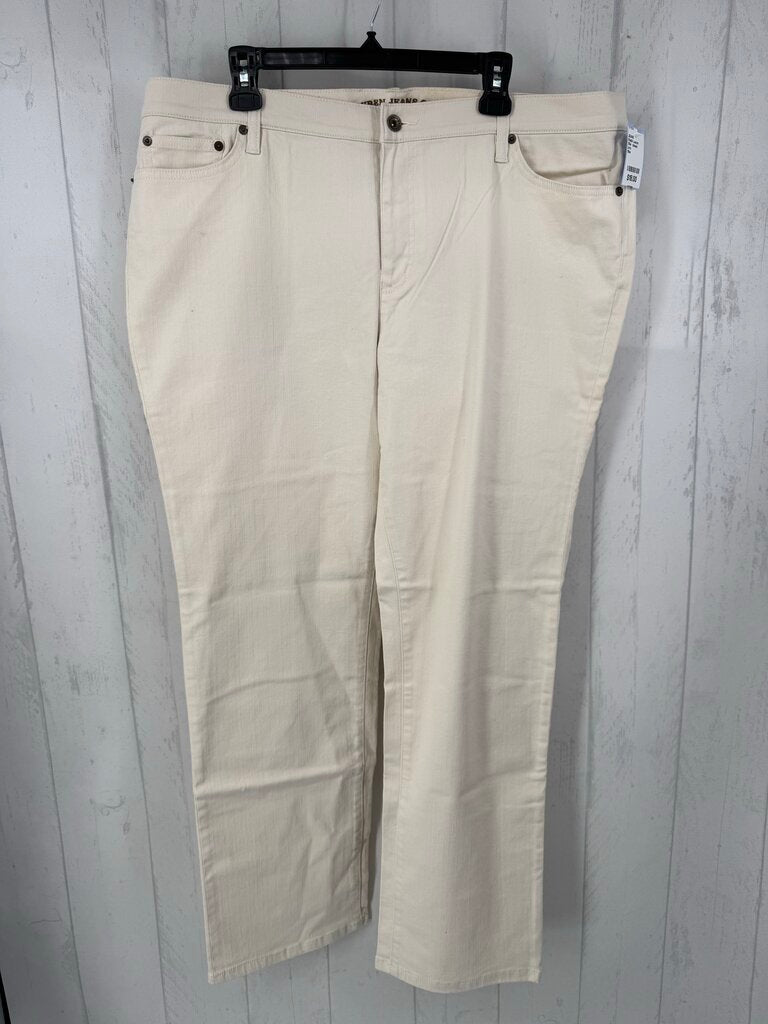 18w classic straight leg jean