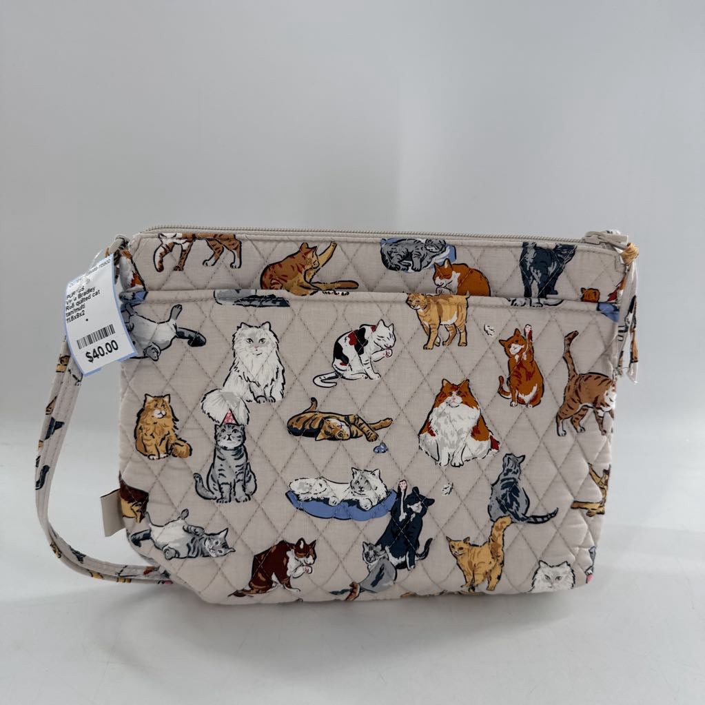 R85 quilted cat crossbody