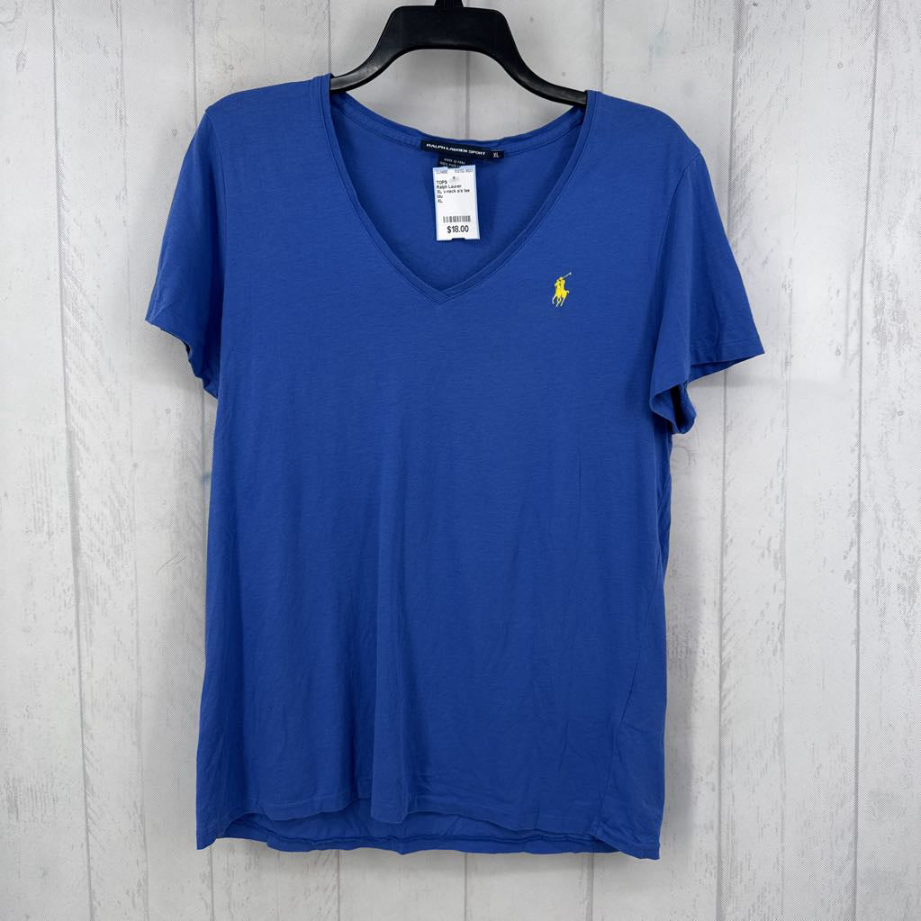 XL v-neck s/s tee
