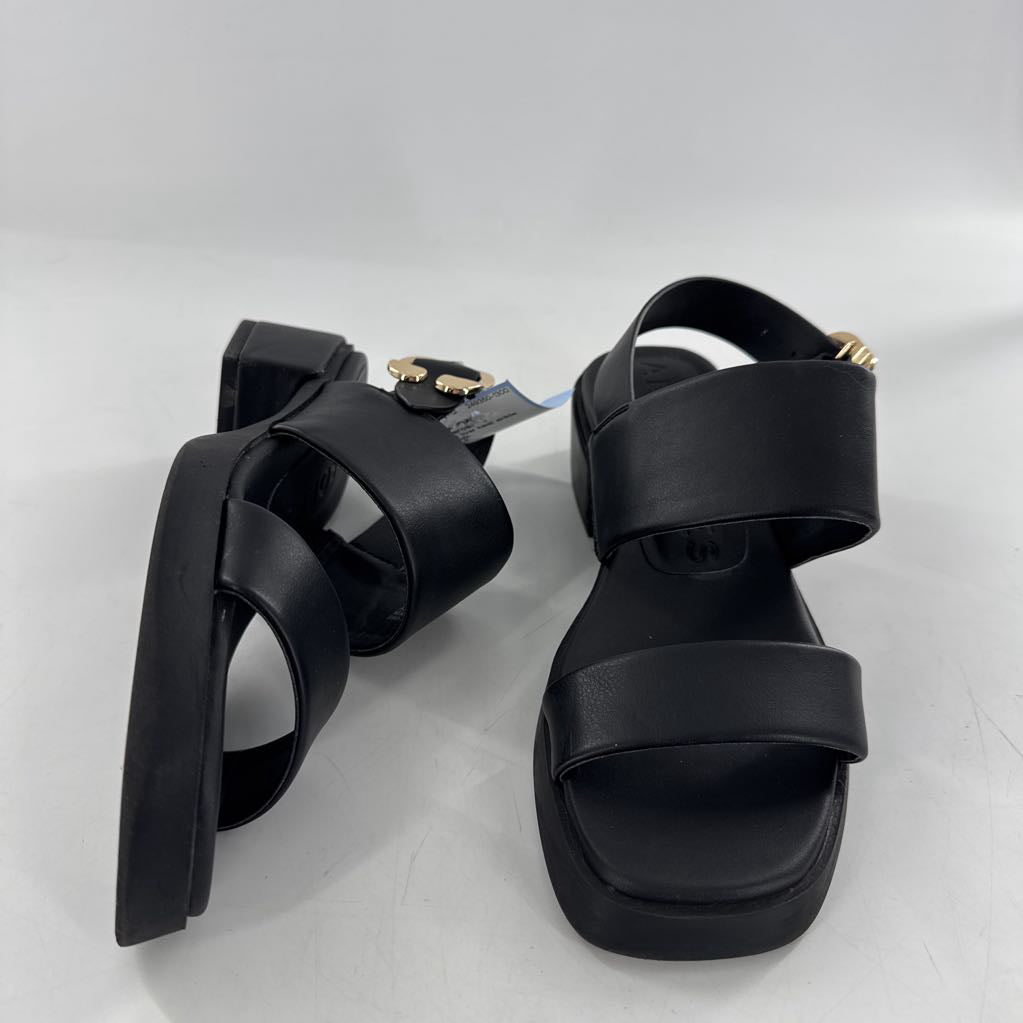 6 low heel ankle strap sandal