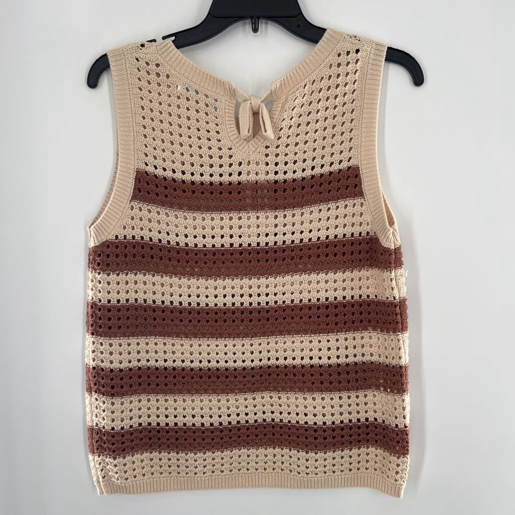 M crochet vest