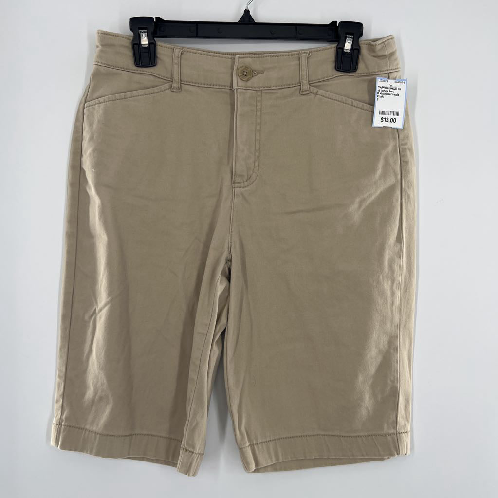8 khaki bermuda shorts