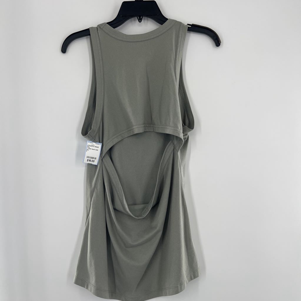 L open back tank