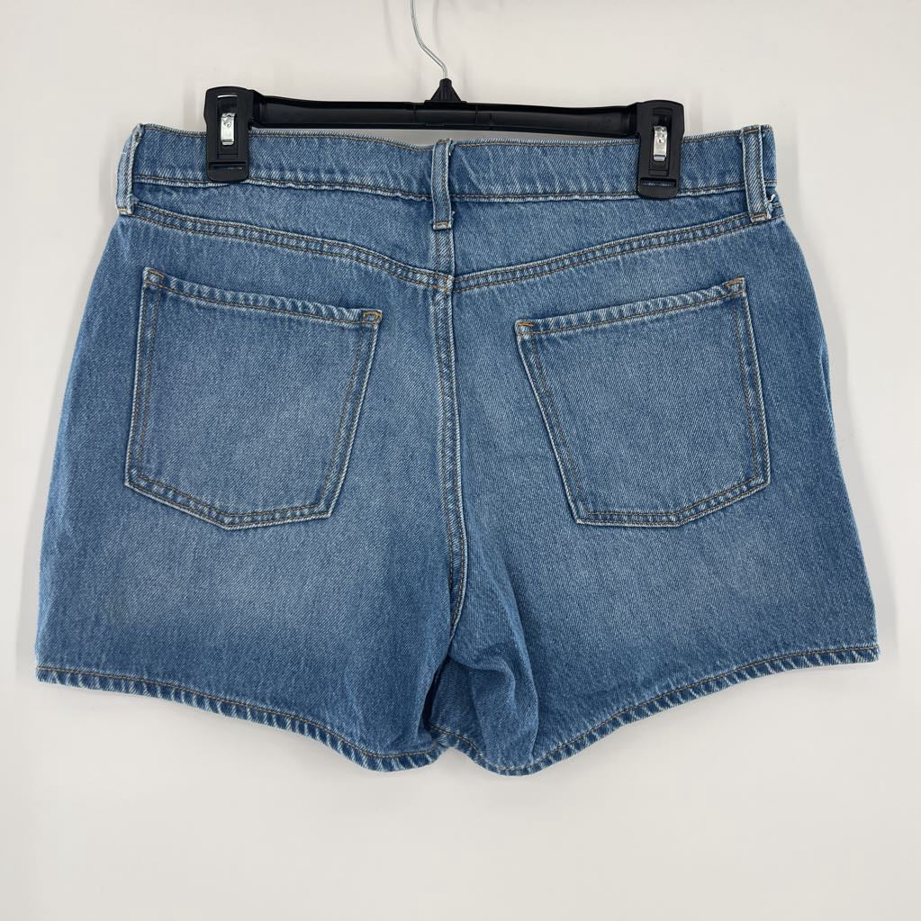 8 mid-rise jean shorts