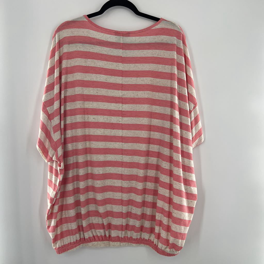 22/24 striped dolman sllv top