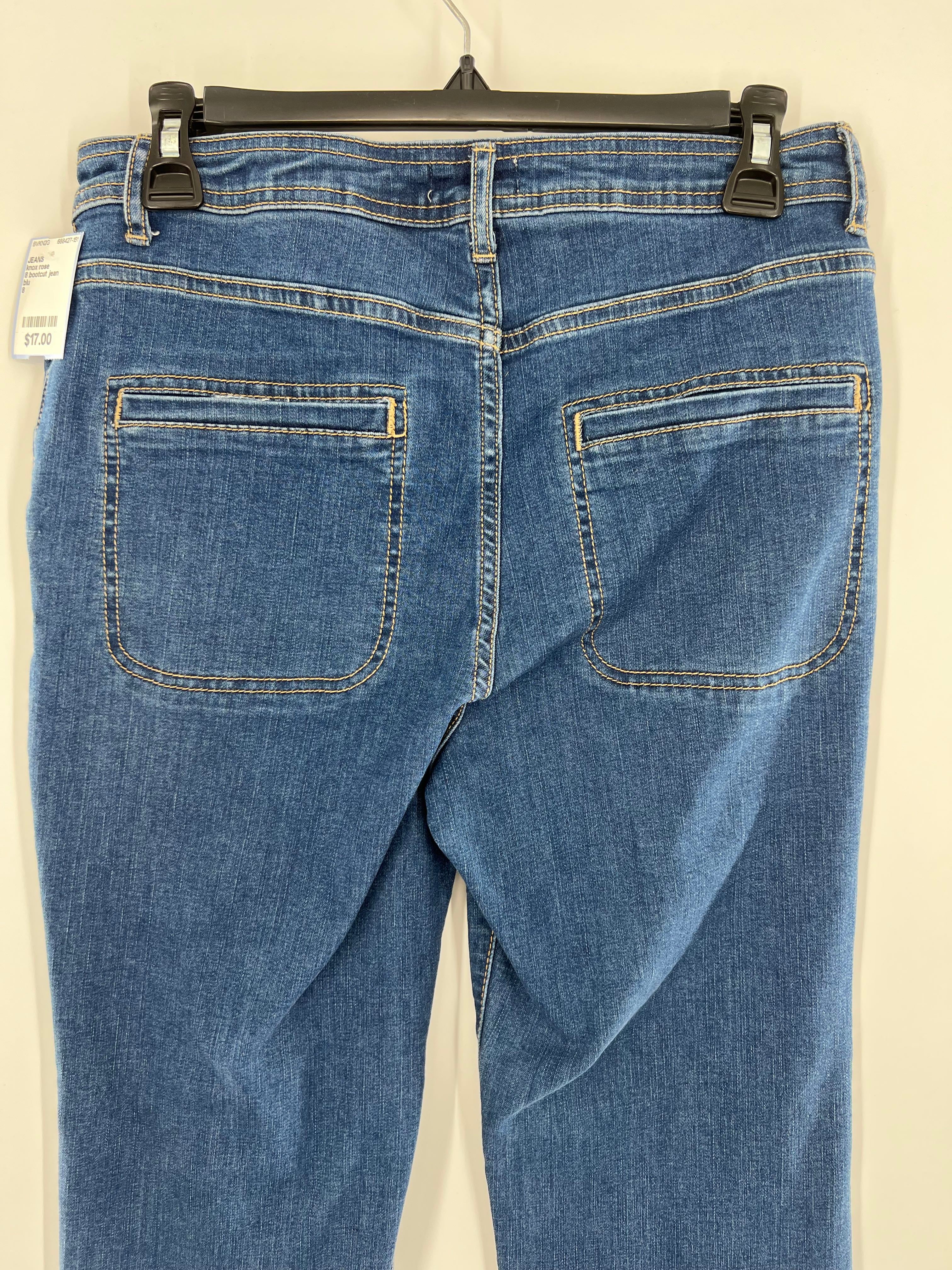 8 bootcut jean