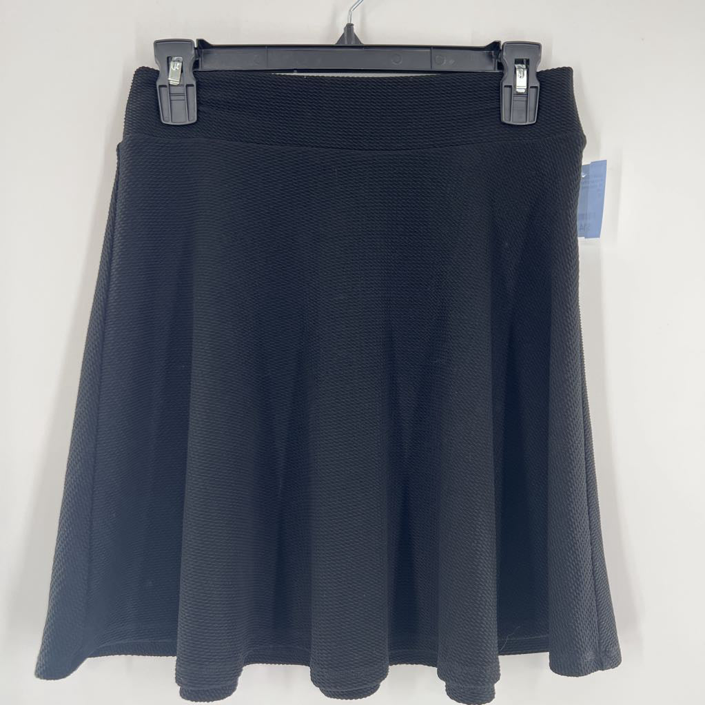 M textured a-line skirt