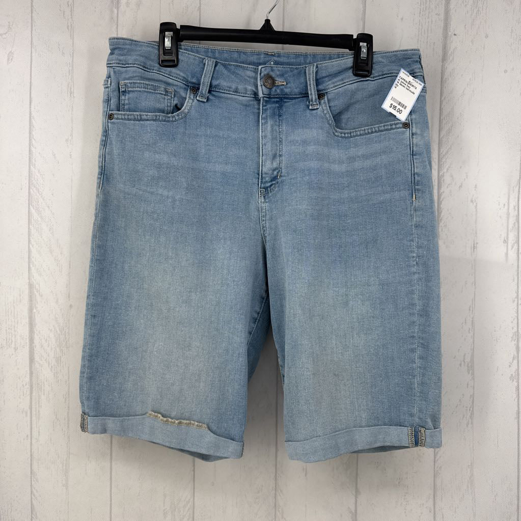 14 denim bermuda shorts