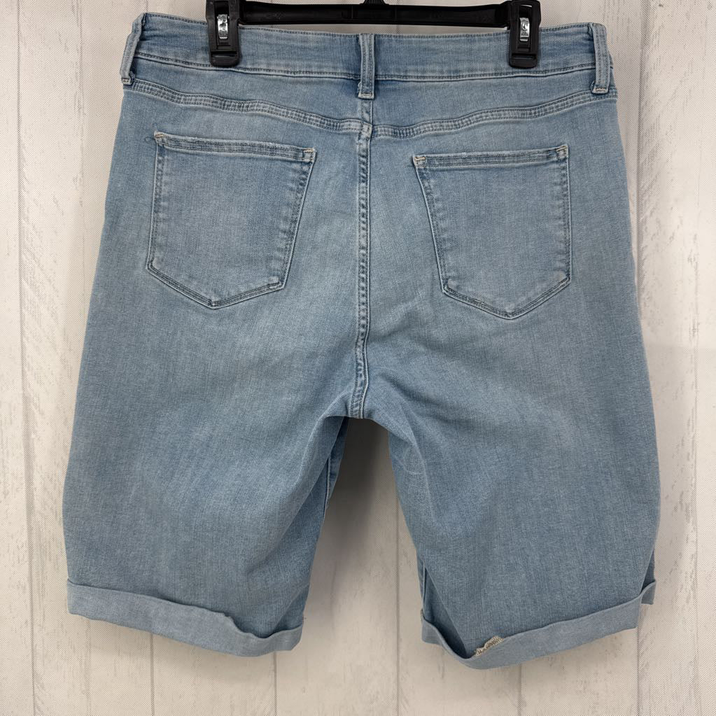 14 denim bermuda shorts