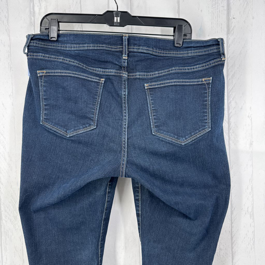 14 denim capris