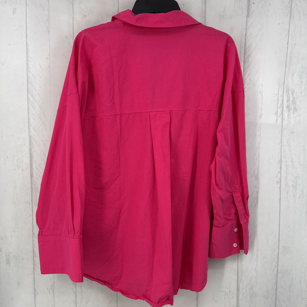 XL button down l/s top